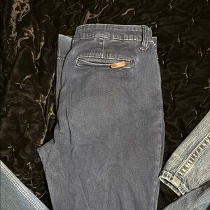 Wrangler Women's Dark Blue Flare Jeans